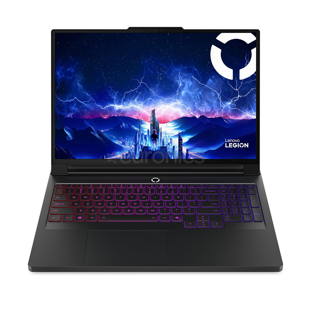 Lenovo Legion Pro 7i Gen 10, 16'', WQXGA, OLED, 240 Hz, Ryzen 9, 32 GB, 2 TB, RTX 5080, ENG, melna - Portatīvais dators