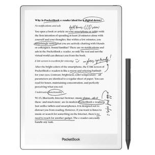 PocketBook InkPad One, 10,3'', melna - E-grāmata