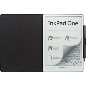 PocketBook Magnetic folio cover, 10,3", InkPad One, melna - Apvalks