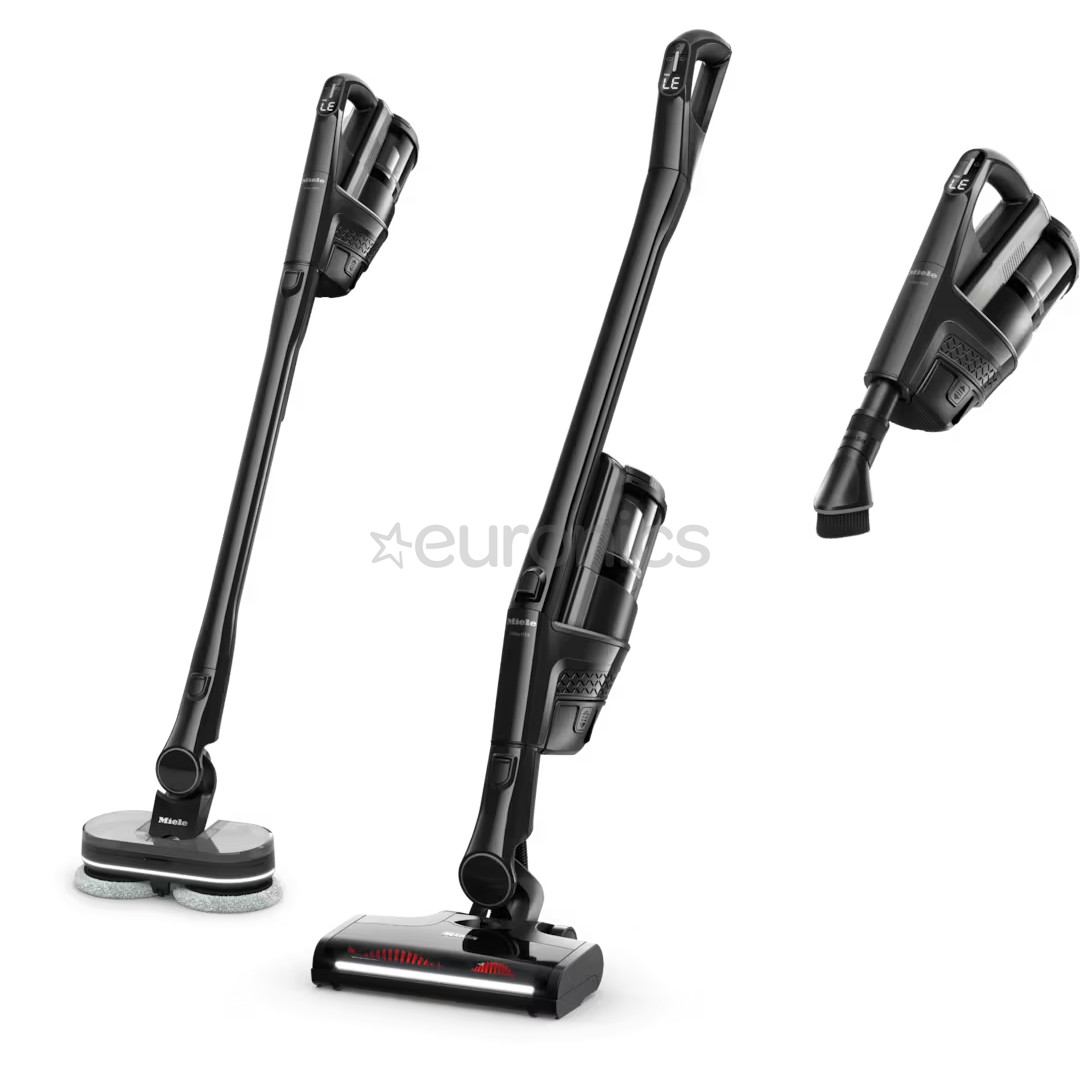 Miele Triflex HX3 Plus Aqua, melna - Bezvadu putekļu sūcējs