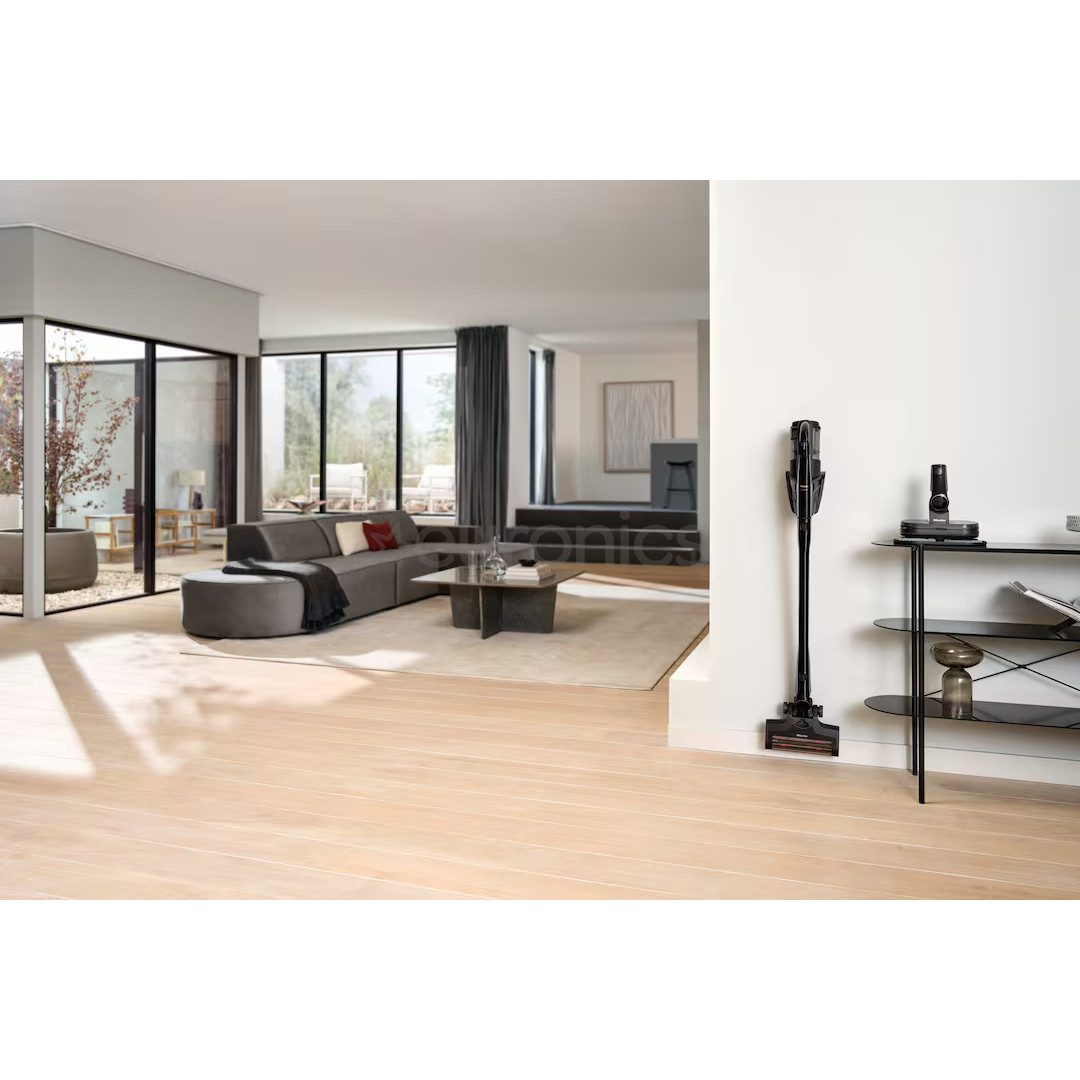 Miele Triflex HX3 Plus Aqua, melna - Bezvadu putekļu sūcējs