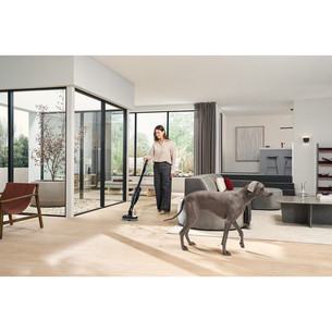 Miele Triflex HX3 Plus Aqua, melna - Bezvadu putekļu sūcējs