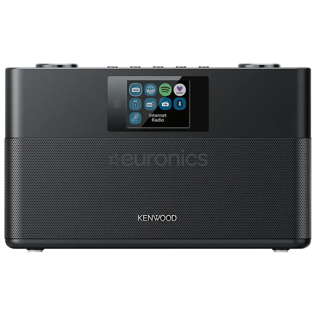Kenwood Smart radio CR-ST120S, melna - Interneta radio