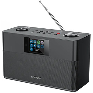 Kenwood Smart radio CR-ST120S, melna - Interneta radio