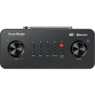Kenwood Smart radio CR-ST120S, melna - Interneta radio