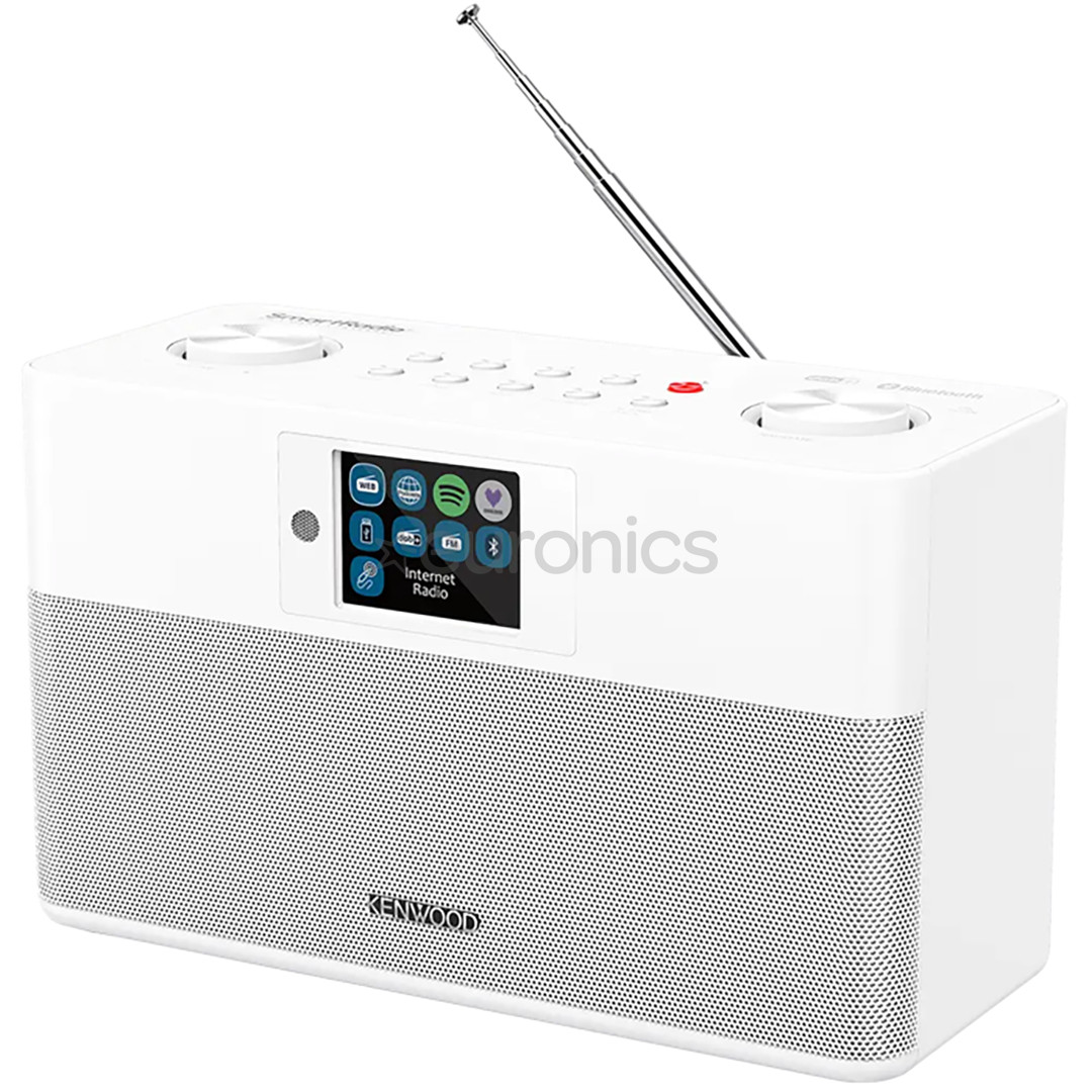 Kenwood Smart radio CR-ST120S, balta - Interneta radio