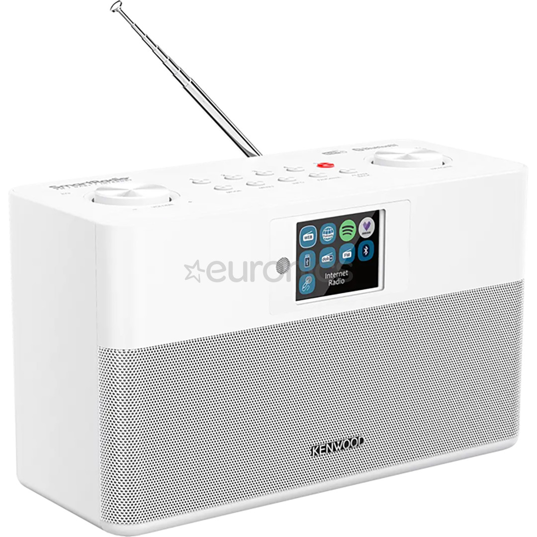 Kenwood Smart radio CR-ST120S, balta - Interneta radio