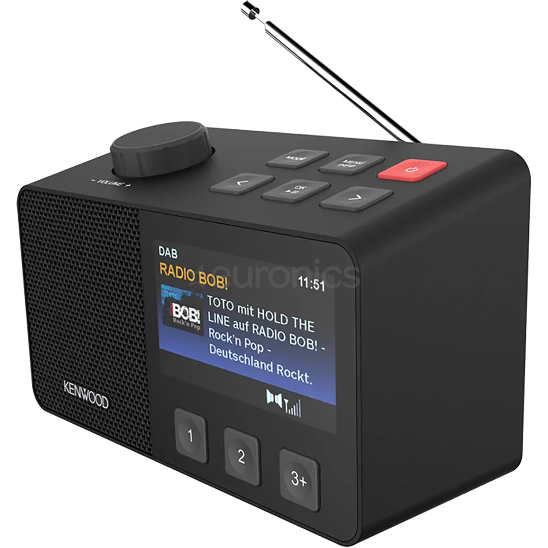 Kenwood Smart radio CR-M70DAB, melna - Radio