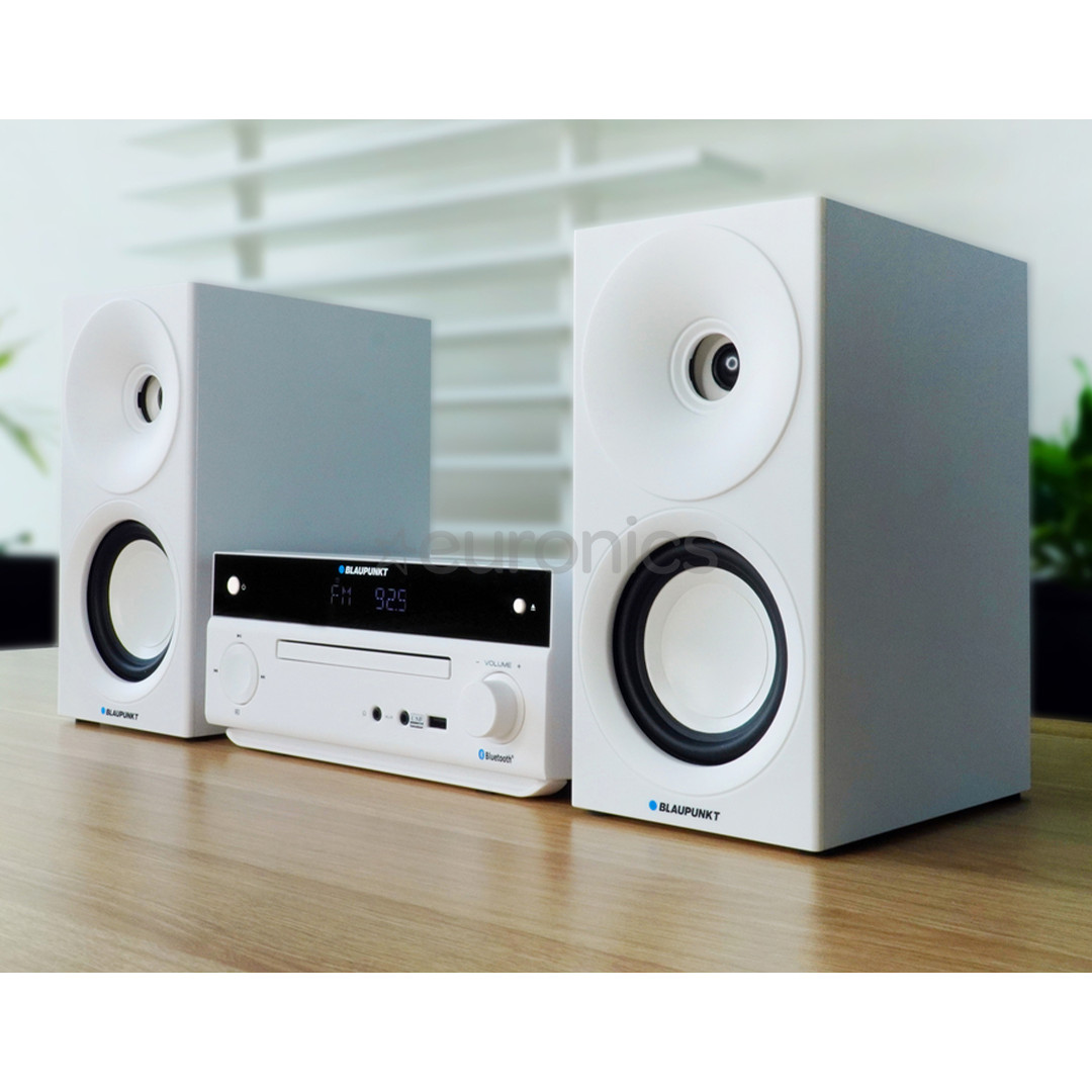 Blaupunkt MS30.2BT Micro System, balta - Mūzikas sistēma