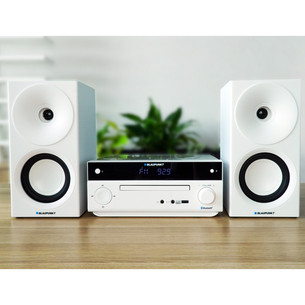 Blaupunkt MS30.2BT Micro System, balta - Mūzikas sistēma