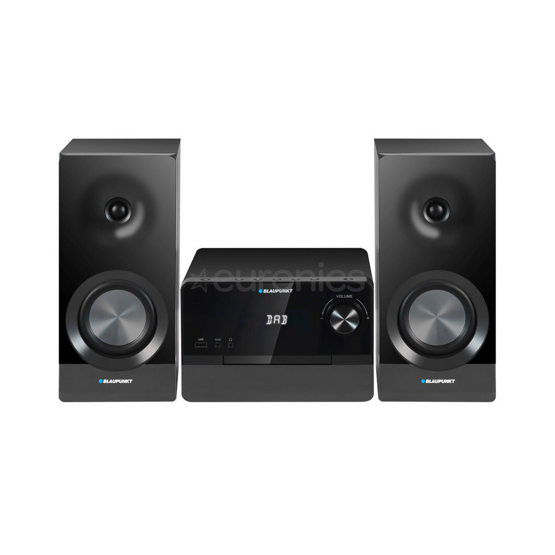 Blaupunkt Micro System MS49DAB, melna - Mūzikas sistēma
