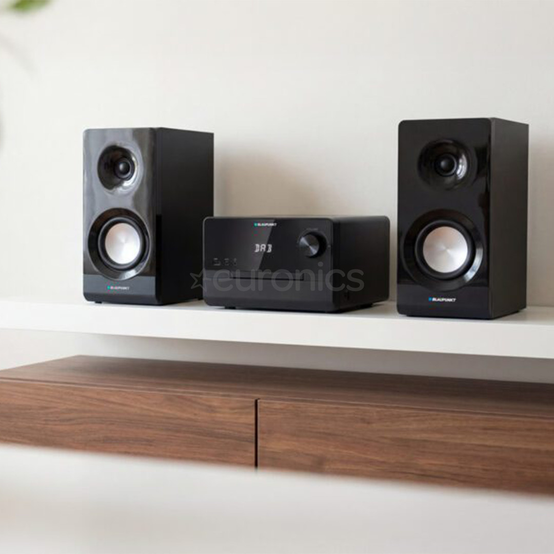 Blaupunkt Micro System MS49DAB, melna - Mūzikas sistēma