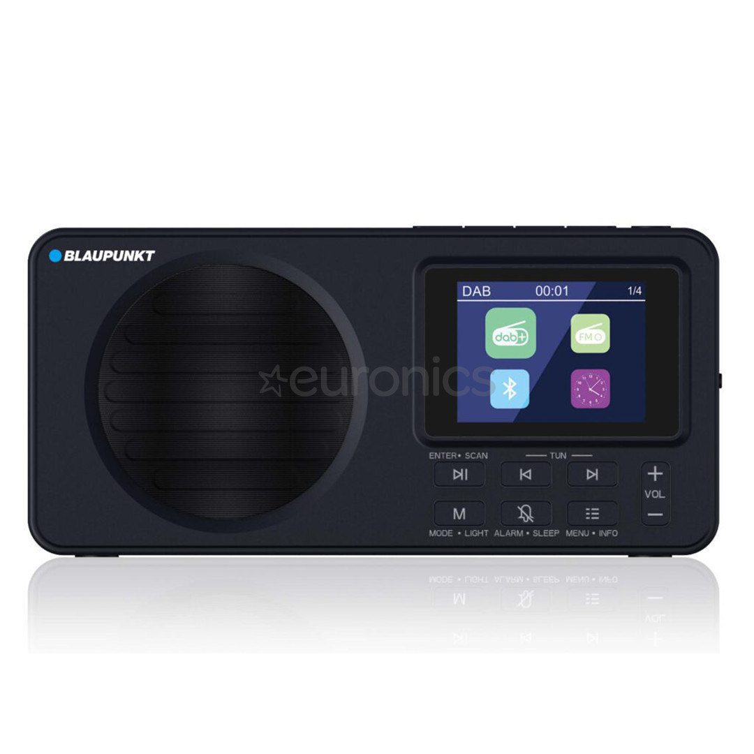 Blaupunkt DR6, melna - Portatīvais radio
