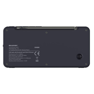 Blaupunkt DR6, melna - Portatīvais radio