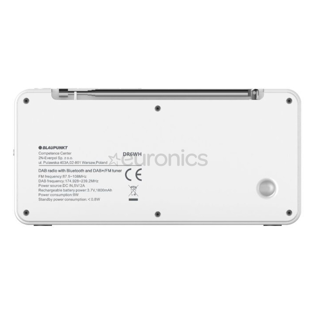 Blaupunkt DR6, белый - Портативное радио
