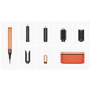 Dyson Airwrap Co-anda2x™, Straight+Wavy, 1700 W, Ceramic-Apricot-Topaz, oranža - Matu veidotājs