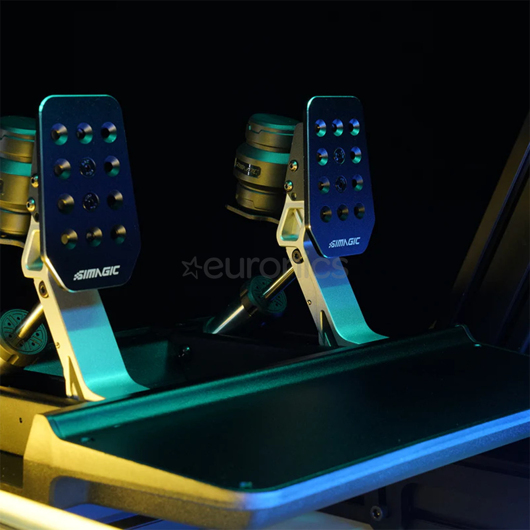 Simagic P500 Pedals, melna - Simulatora pedāļi