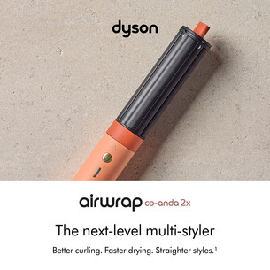 Dyson Airwrap Co-anda2x™, Straight+Wavy, 1700 W, Ceramic-Apricot-Topaz, oranža - Matu veidotājs