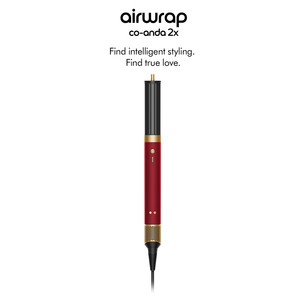 Dyson Airwrap Co-anda2x™, Straight+Wavy, 1700 W, Red velvet/Gold, sarkana - Matu veidotājs