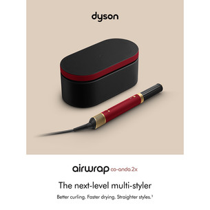 Dyson Airwrap Co-anda2x™, Straight+Wavy, 1700 W, Red velvet/Gold, sarkana - Matu veidotājs