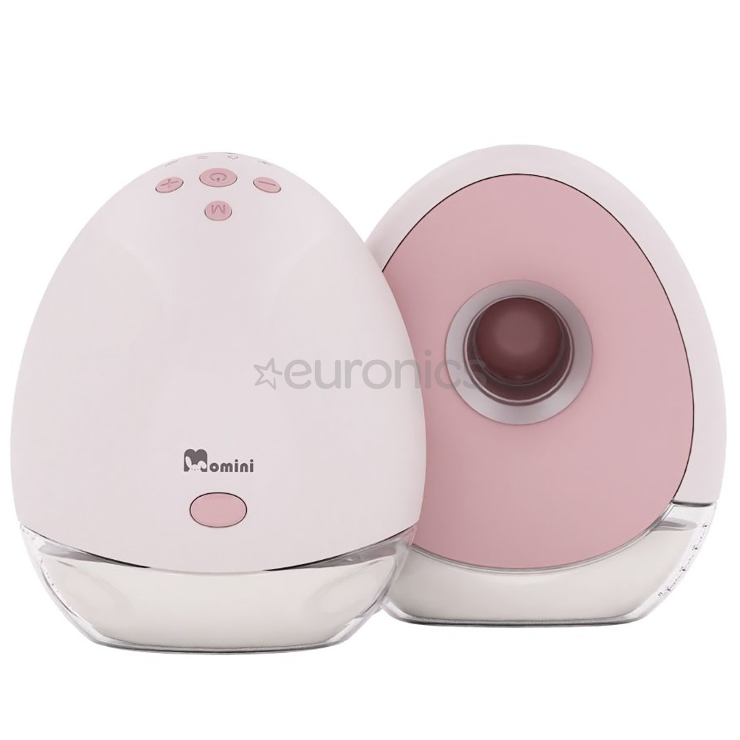 Momini TwinHarmony, 2-in-1, rozā - Bezvadu krūts piena pumpis