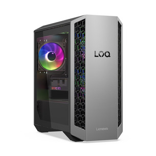 Lenovo LOQ Tower 26ADR10, Ryzen 7, 32 GB, 1 TB, RTX 5070, luna grey / eclipse black - Desktop PC
