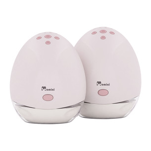Momini TwinHarmony, 2-in-1, rozā - Bezvadu krūts piena pumpis