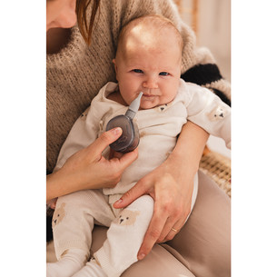 Momini NoseNest, balta/pelēka - Automātiskais deguna aspirators