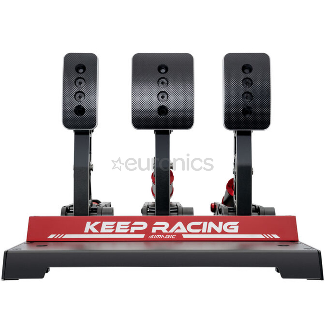 Simagic P1000 Pedals, melna - Simulatora pedāļi