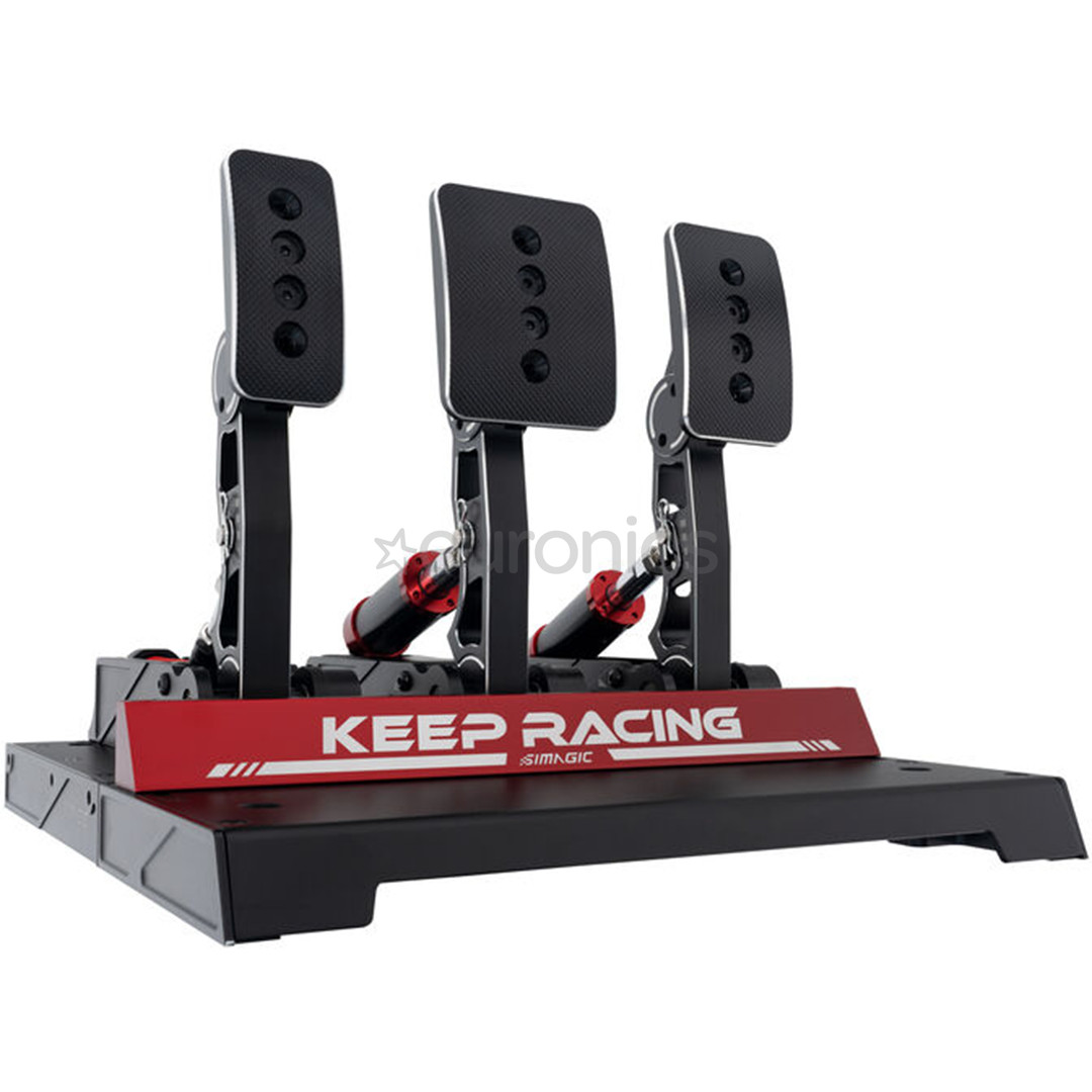 Simagic P1000 Pedals, melna - Simulatora pedāļi