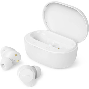 Philips TAT1300, balta - Bezvadu austiņas