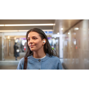 Philips TAT1300, balta - Bezvadu austiņas