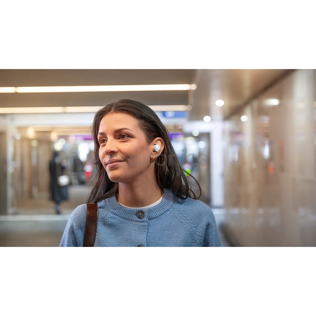 Philips TAT1300, balta - Bezvadu austiņas