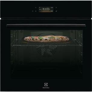Electrolux 700 Series MealAssist with PizzaExpert 700, 72 L, pirolītiskā tīrīšana, melna - Iebūvējama elektriskā cepeškrāsns LOX8P87WZ