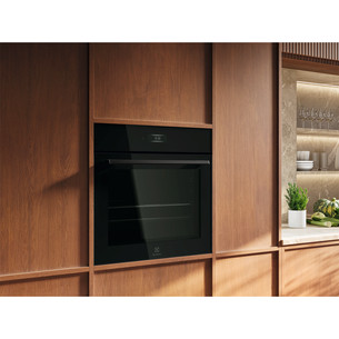 Electrolux 700 Series MealAssist with PizzaExpert 700, 72 L, pirolītiskā tīrīšana, melna - Iebūvējama elektriskā cepeškrāsns
