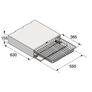 Asko - Pull-out basket for laundry
