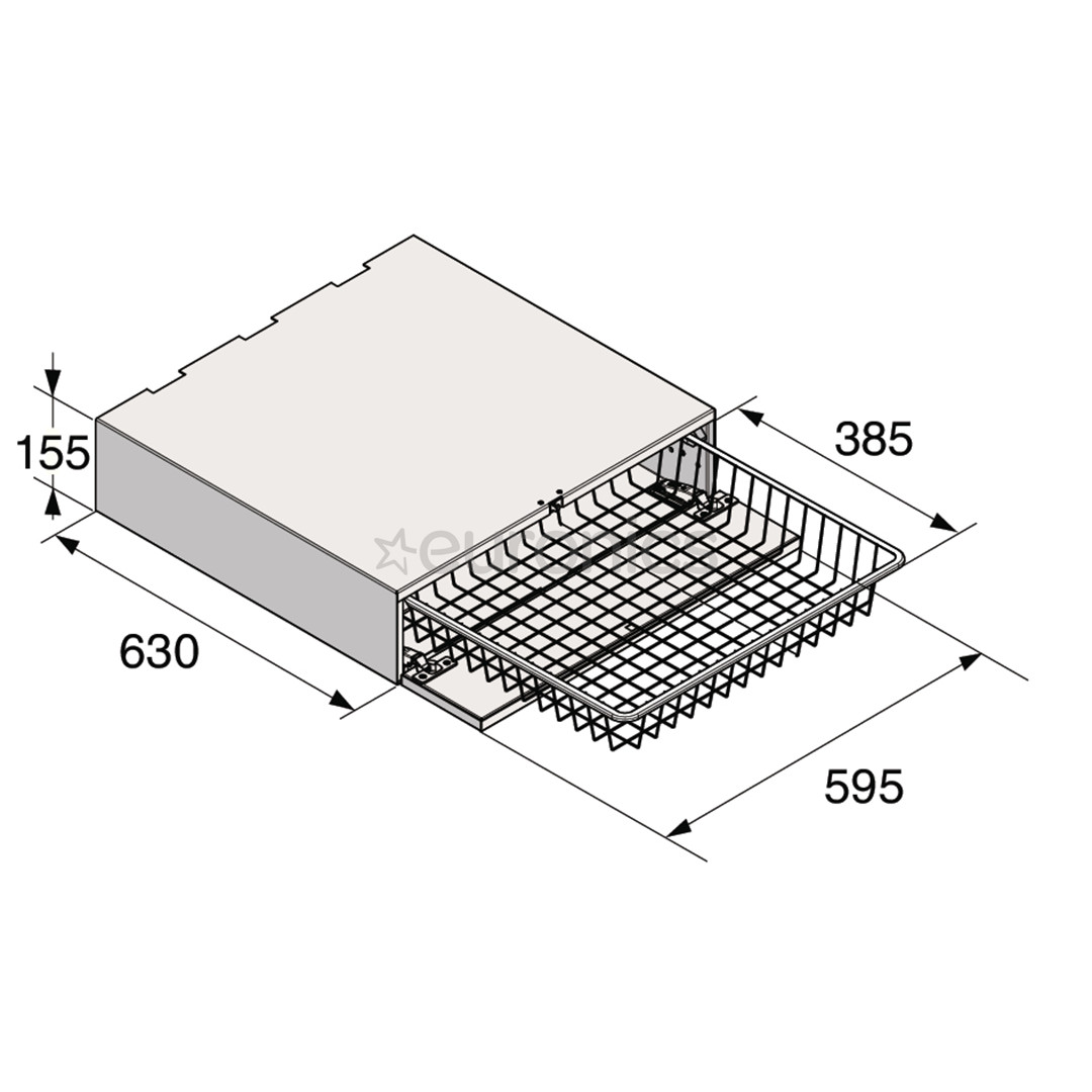 Asko - Pull-out basket for laundry