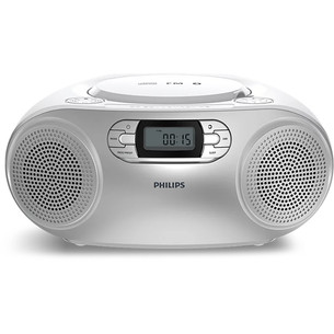Philips CD Soundmachine TAZ2000, silver - Boombox