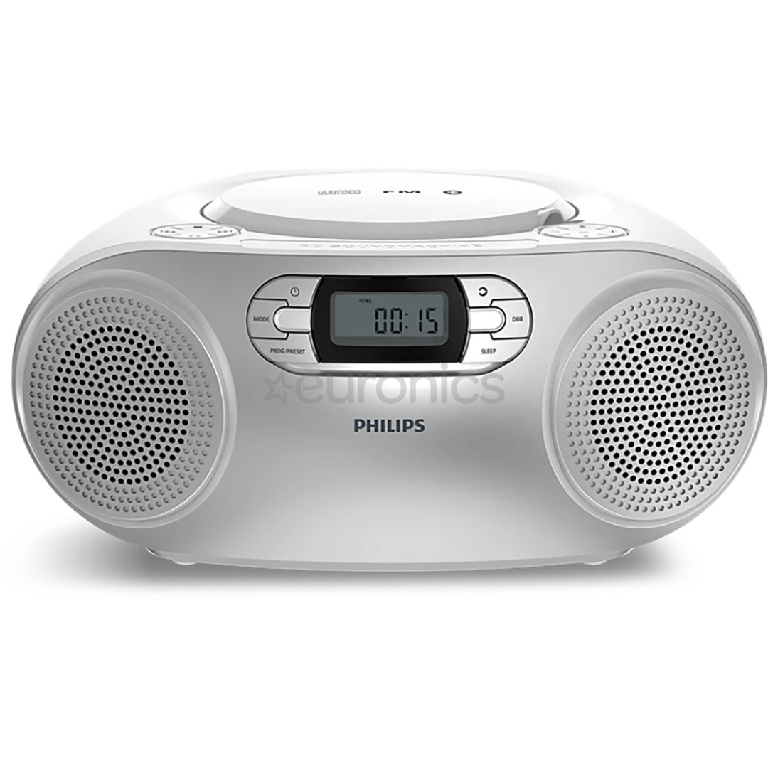 Philips CD Soundmachine TAZ2000, silver - Boombox TAZ2000S/10