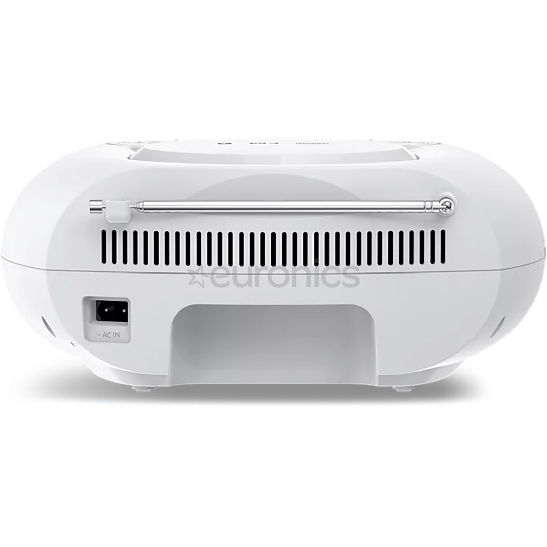 Philips CD Soundmachine TAZ2000, silver - Boombox