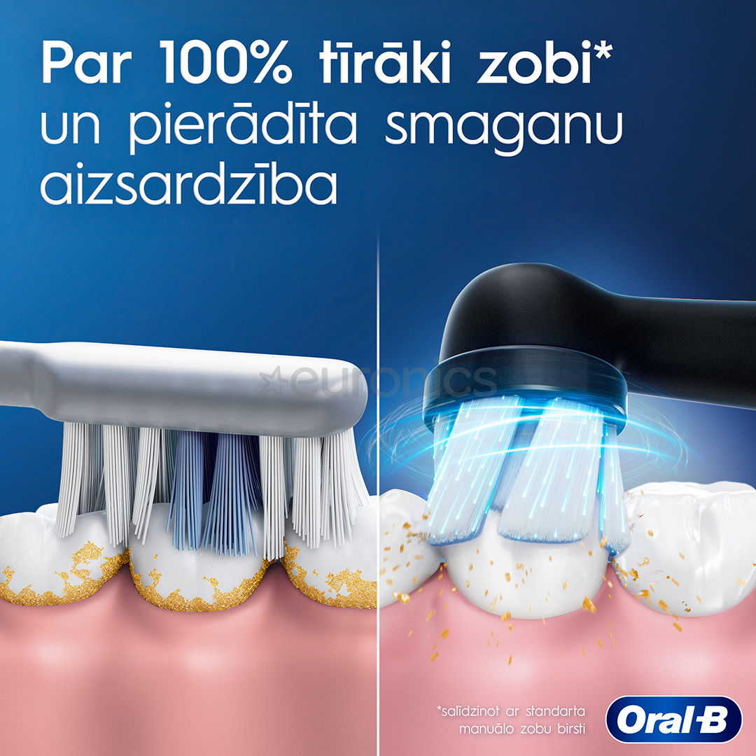 Braun Oral-B iO2, футляр, черный - Электрическая зубная щетка