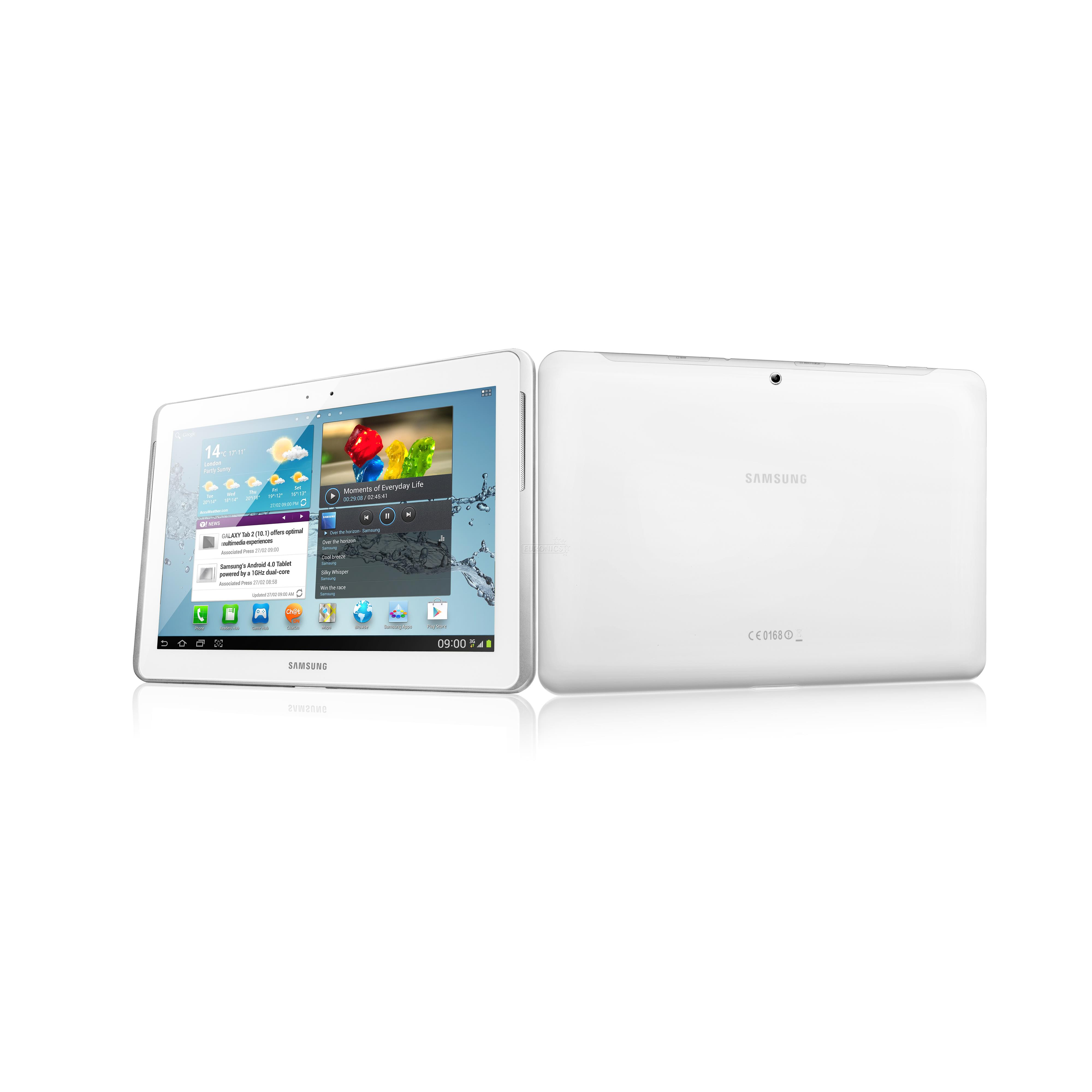 Planšetdators Galaxy Tab 2, Samsung / 10,1", WiFi, 3G, 16 GB, Android 4.0
