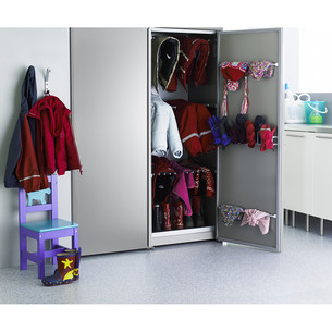 Asko, 4 kg, depth 60 cm, stainless steel - Drying cabinet