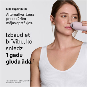 Braun Silk-expert Mini, rozā - Fotoepilators