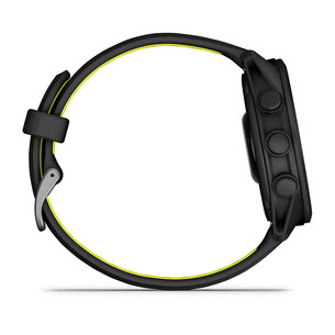 Garmin Forerunner 170, melna/dzeltena - Viedpulkstenis