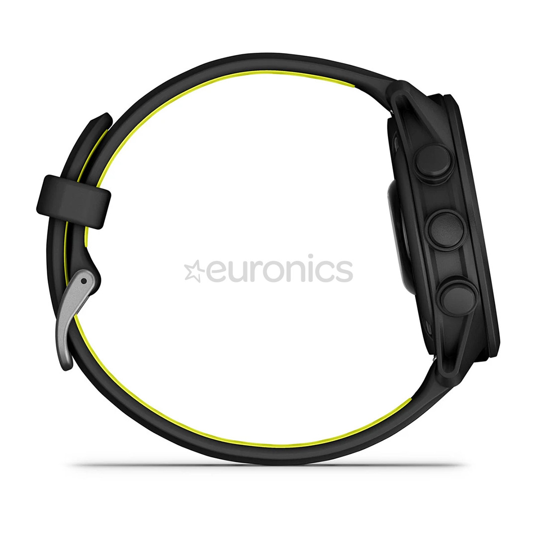 Garmin Forerunner 170, melna/dzeltena - Viedpulkstenis