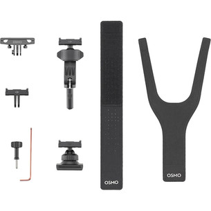 DJI Osmo Action Road Cycling Accessory Kit, melna - Kameras stiprinājums