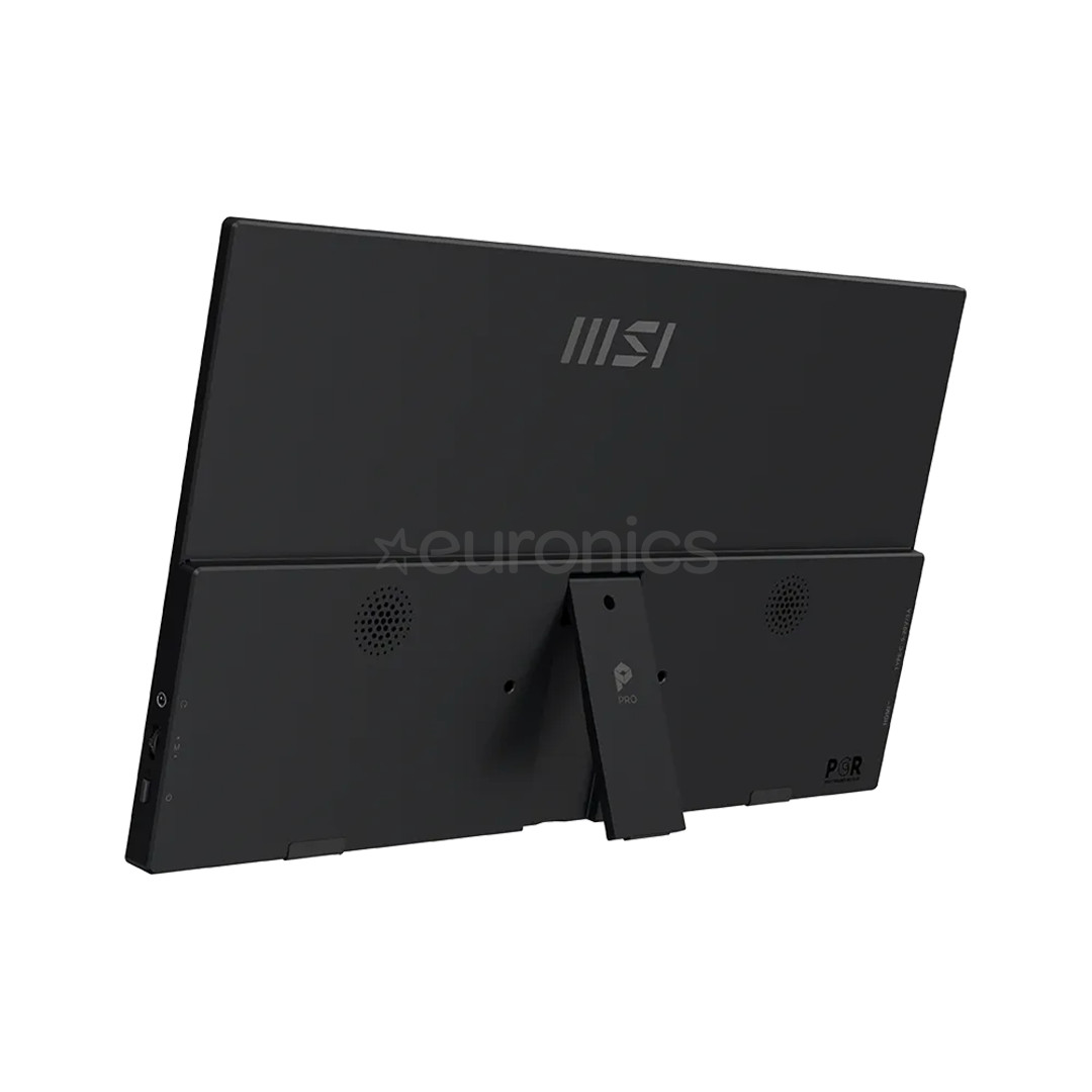 MSI PRO MP165 E6, 16'', USB-C, черный - Портативный монитор
