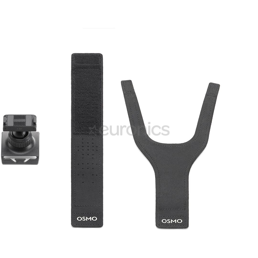 DJI Osmo Action 360° Wrist Strap, melna - Kameras stiprinājums CP.OS.00000278