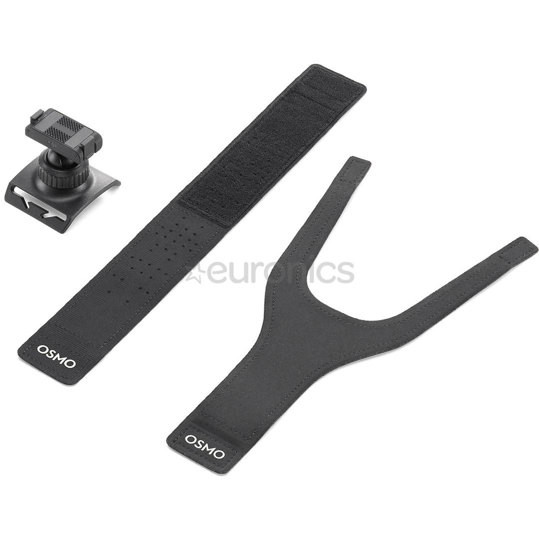 DJI Osmo Action 360° Wrist Strap, melna - Kameras stiprinājums